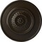 Ekena Millwork Floral Ceiling Medallion, Hand-Painted Stone Hearth, 23 1/2"OD x 2 3/4"P CM23FLSHF - alternate 1